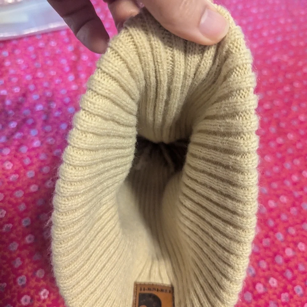 CARHARTT Chunky Knit‎ Hat Wide Ribbed Watch Beanie Skull Cap Hat Unisex